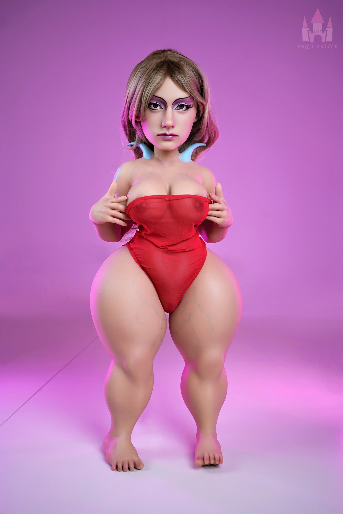 Jovelle Sex Doll (Dolls Castle 120 cm E-Cup #S14 silikonas)