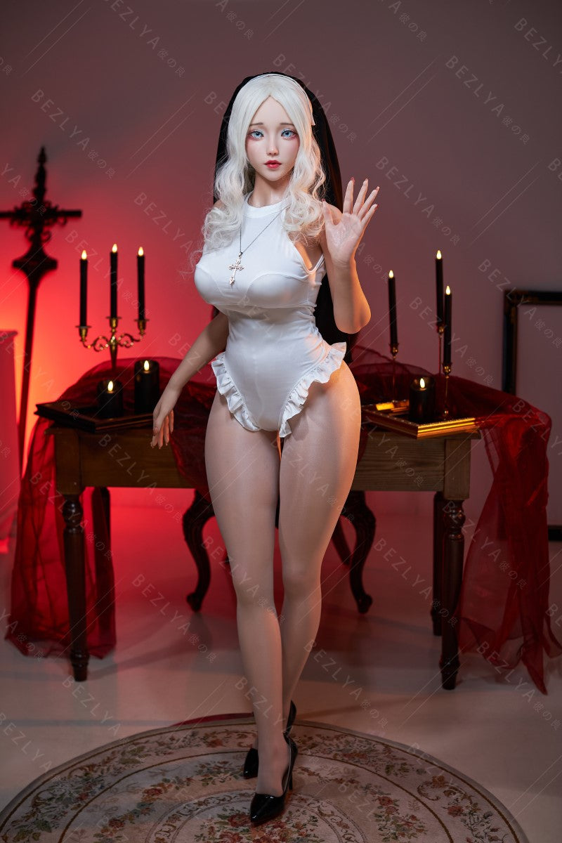 Sekso lėlė Cyrtenthera (Bezlya Doll 155 cm E-puodelis 2,2CF silikonas)
