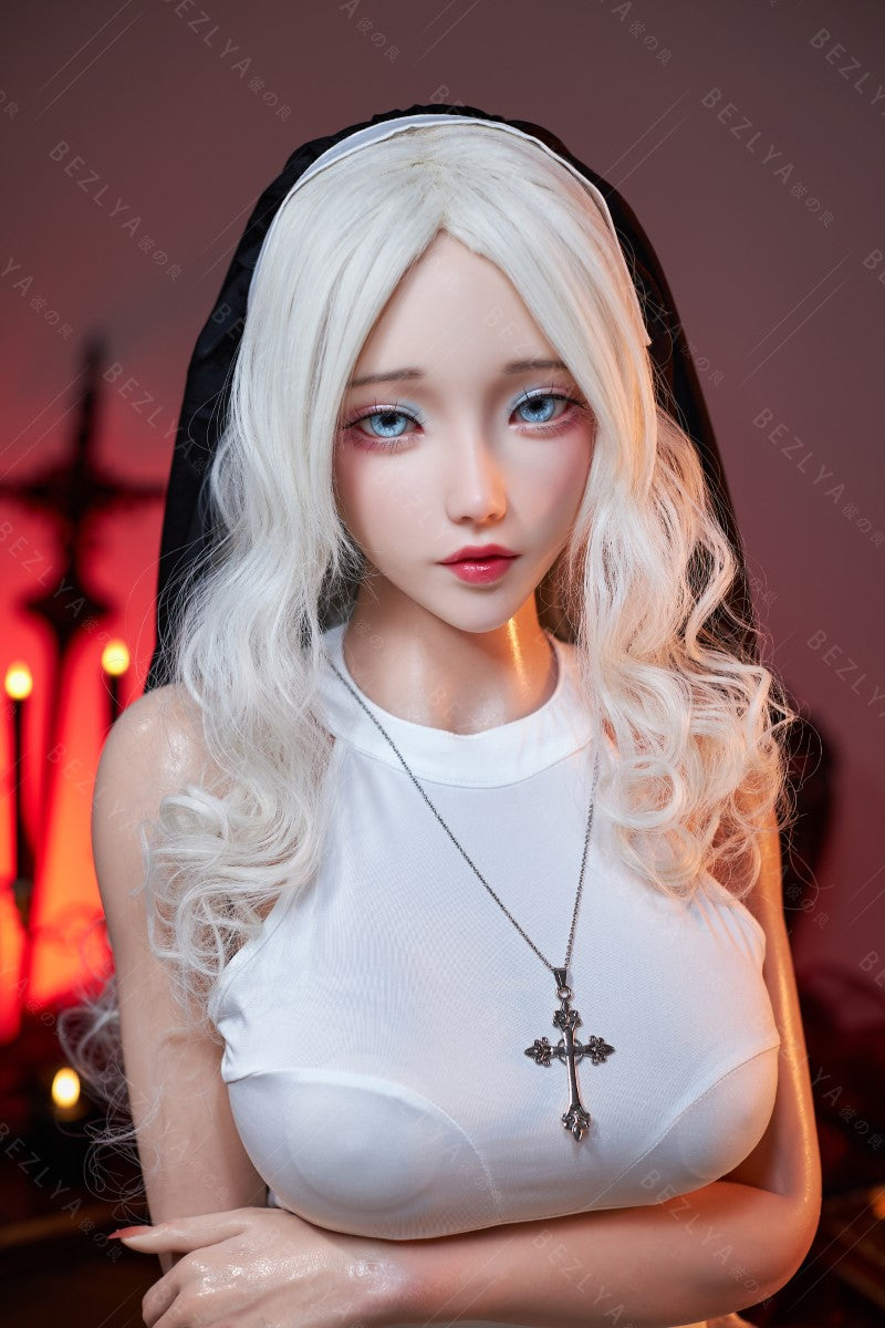 Sekso lėlė Cyrtenthera (Bezlya Doll 155 cm E-puodelis 2,2CF silikonas)