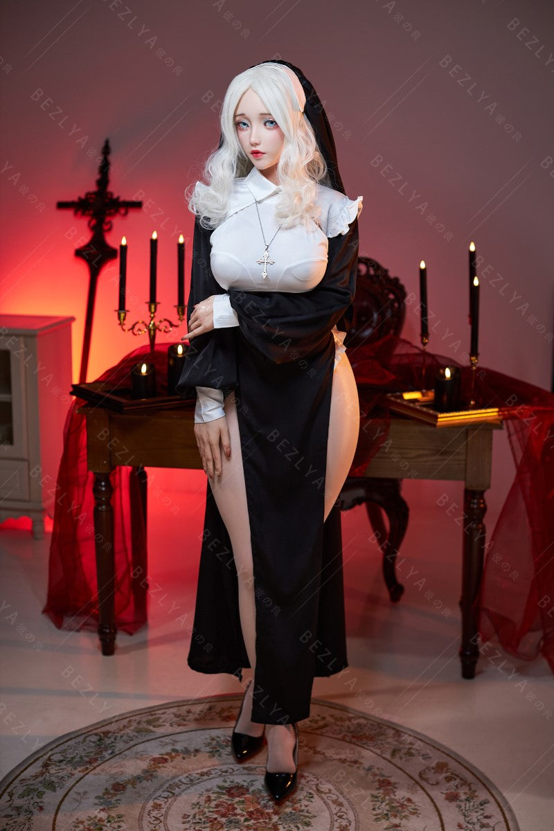 Sekso lėlė Cyrtenthera (Bezlya Doll 155 cm E-puodelis 2,2CF silikonas)