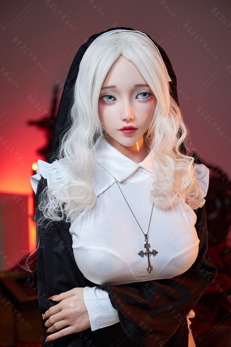 Sekso lėlė Cyrtenthera (Bezlya Doll 155 cm E-puodelis 2,2CF silikonas)