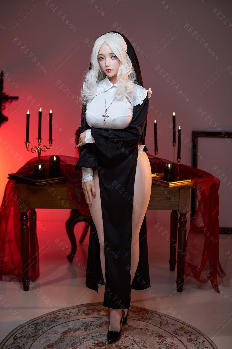 Sekso lėlė Cyrtenthera (Bezlya Doll 155 cm E-puodelis 2,2CF silikonas)