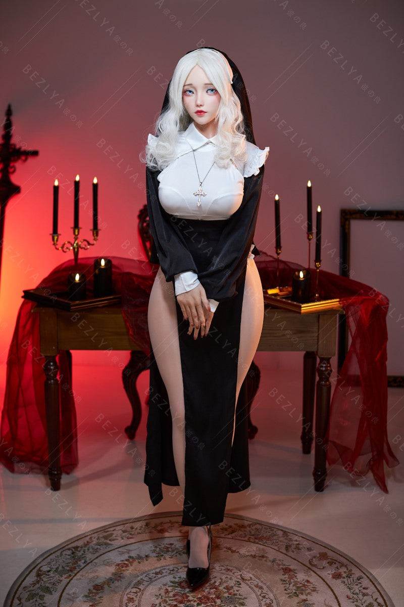 Sekso lėlė Cyrtenthera (Bezlya Doll 155 cm E-puodelis 2,2CF silikonas)