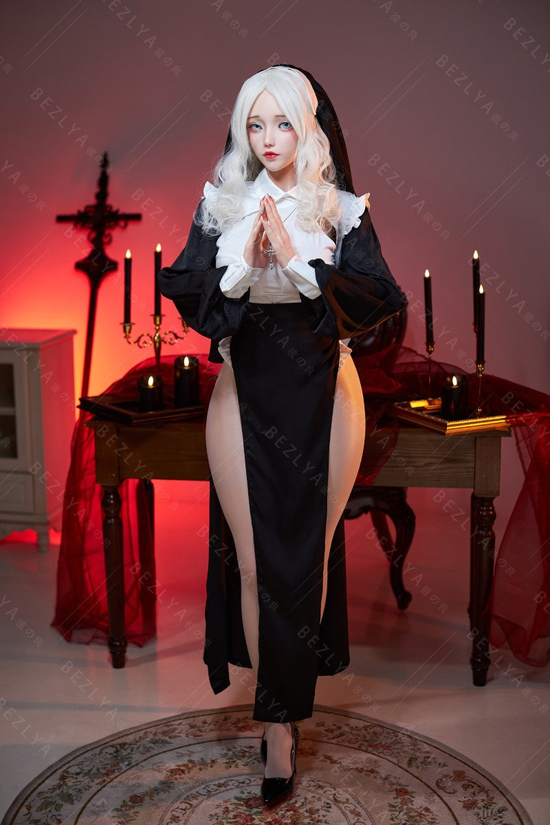Sekso lėlė Cyrtenthera (Bezlya Doll 155 cm E-puodelis 2,2CF silikonas)