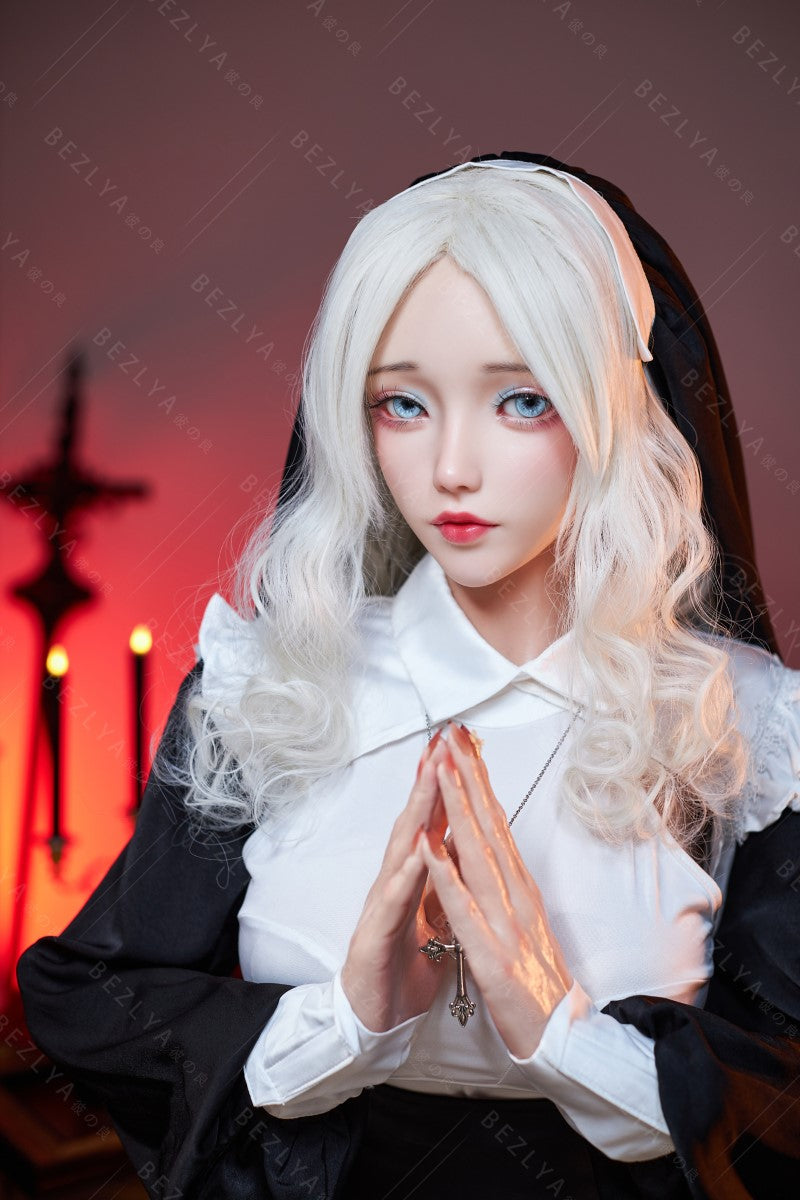Sekso lėlė Cyrtenthera (Bezlya Doll 155 cm E-puodelis 2,2CF silikonas)
