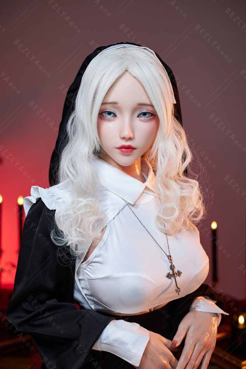 Sekso lėlė Cyrtenthera (Bezlya Doll 155 cm E-puodelis 2,2CF silikonas)