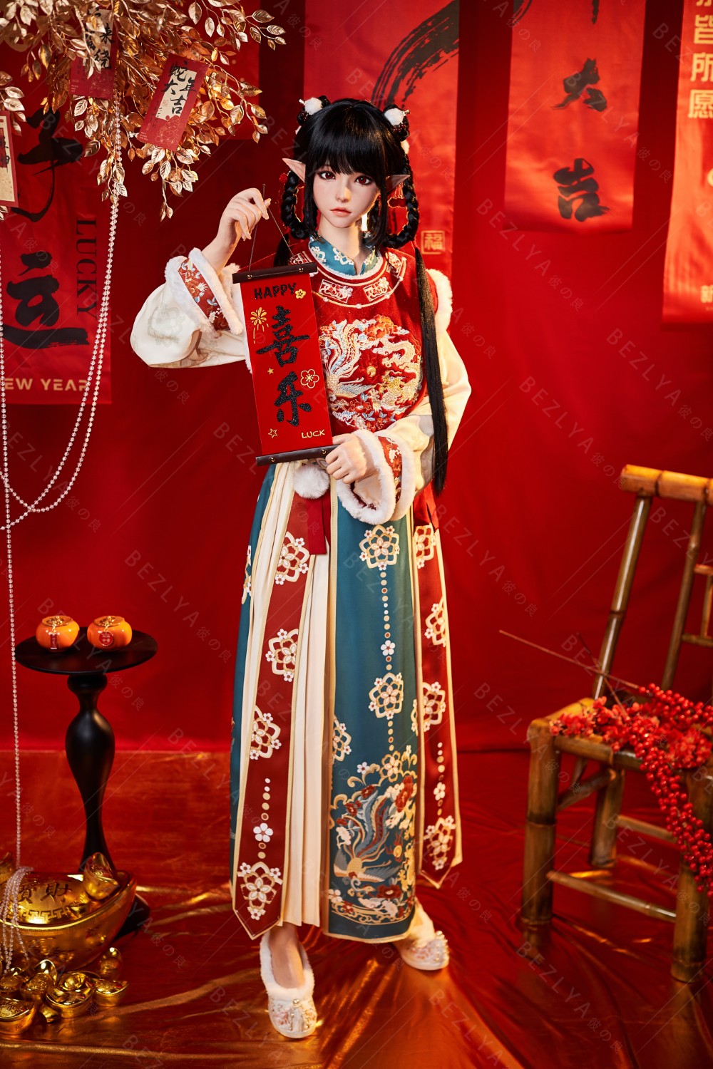 Sekso lėlė Calla (Bezlya Doll 163 cm E-puodelis 2,2CF silikonas)