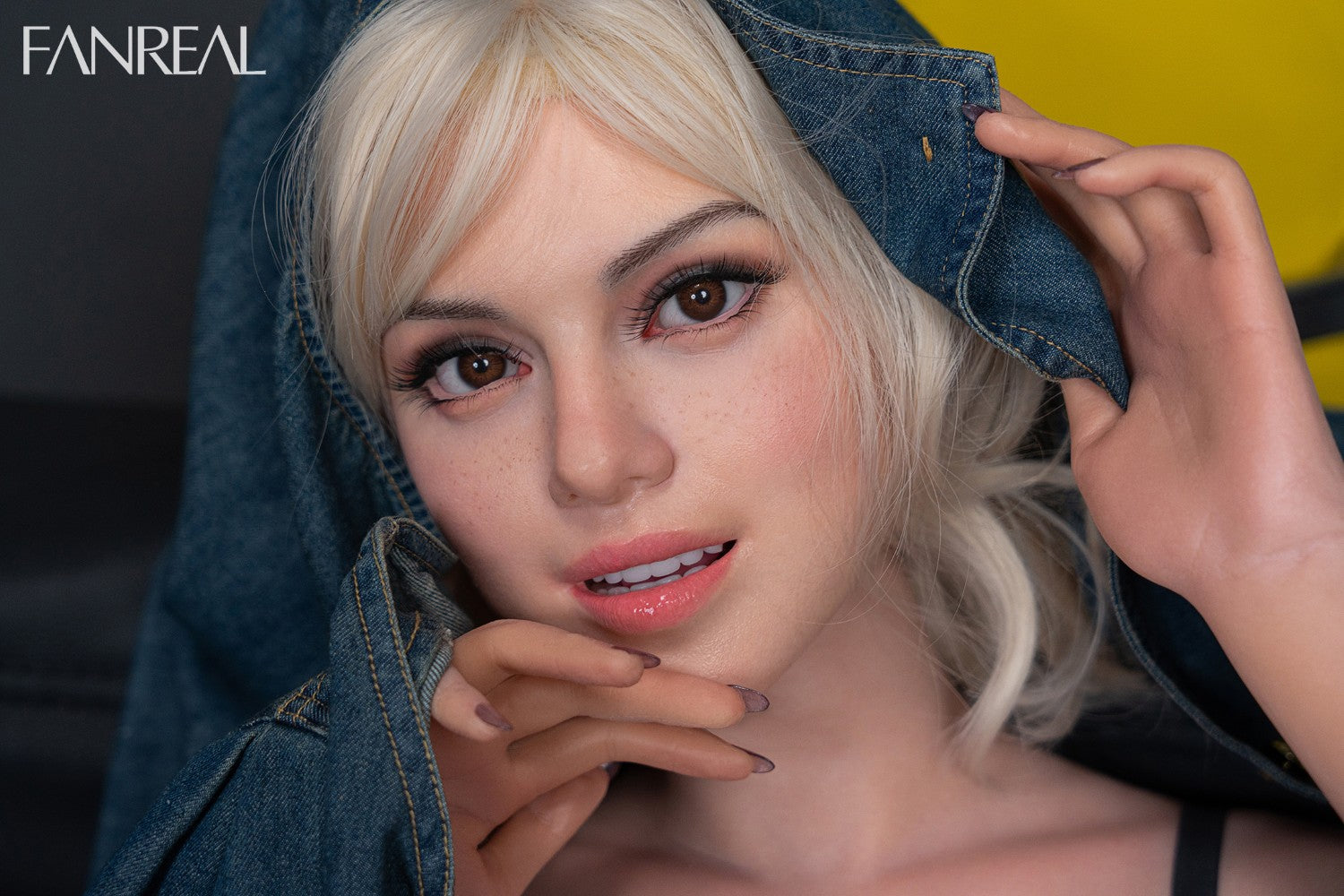 Maria Sex Doll (FanReal Doll 155 cm F-puodelis silikonas)