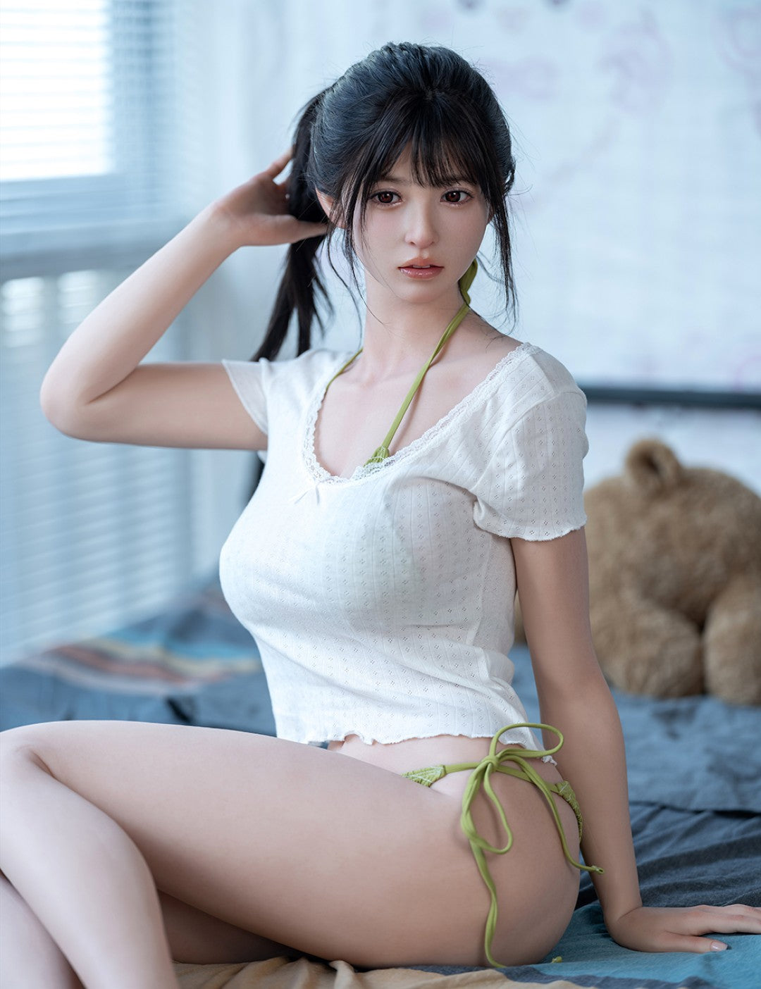 Sekso lėlė Koharu (TOP CYDOLL 168 cm F-puodelis TPE + silikonas)