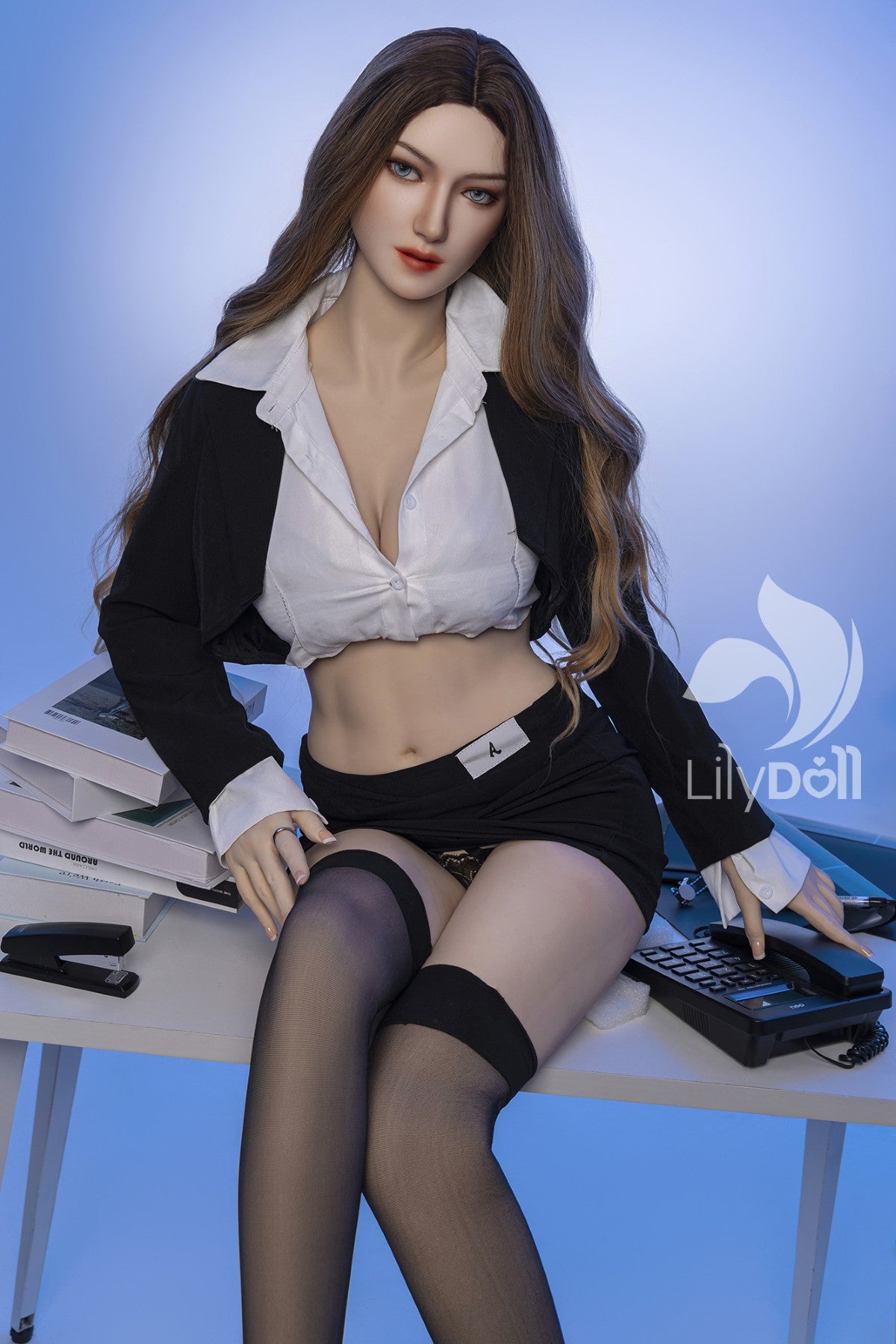 Selene - Sekso lėlė (LilyDoll 168 cm F puodelis # LH033A-A Silikonas + TPE)