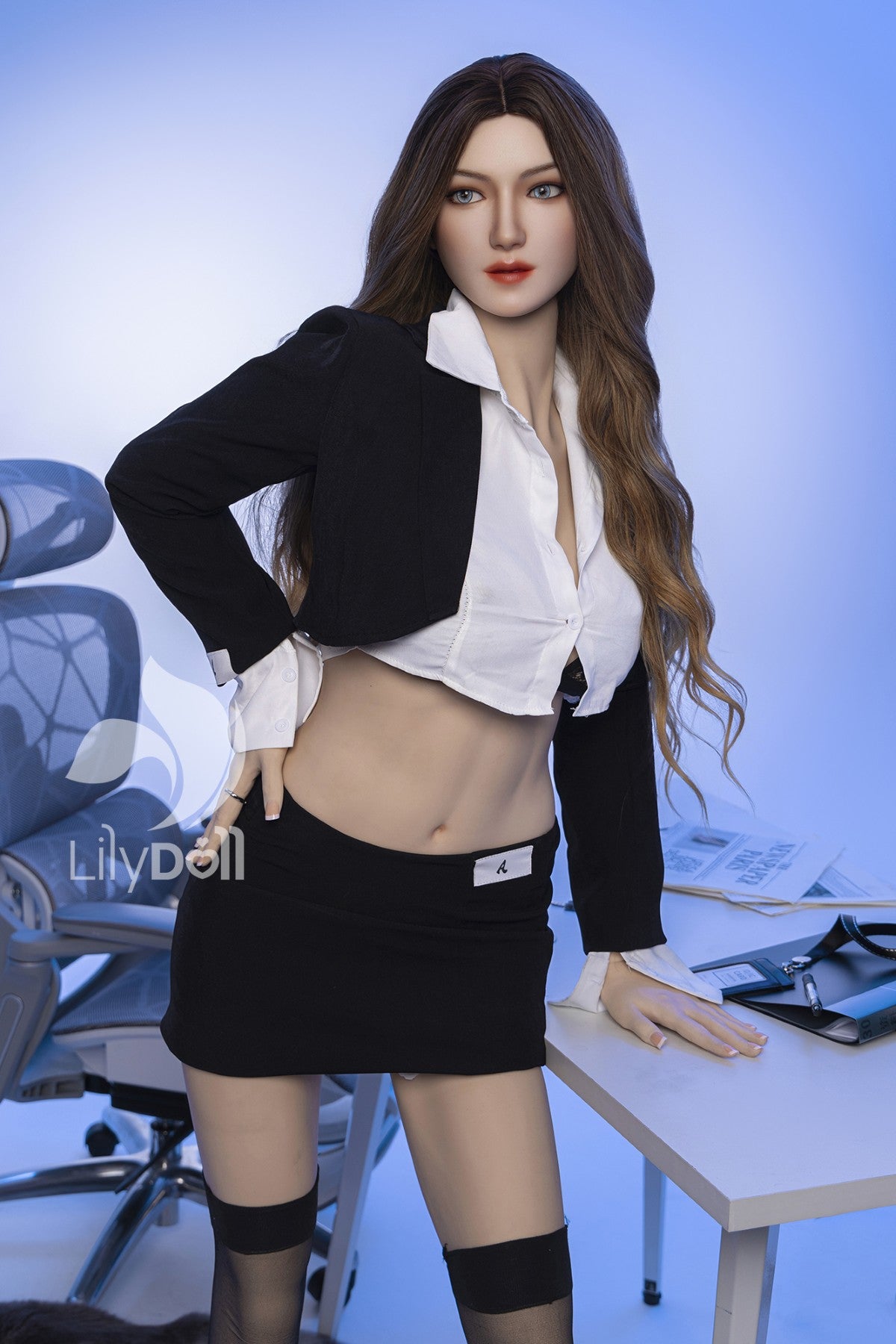 Selene - Sekso lėlė (LilyDoll 168 cm F puodelis # LH033A-A Silikonas + TPE)