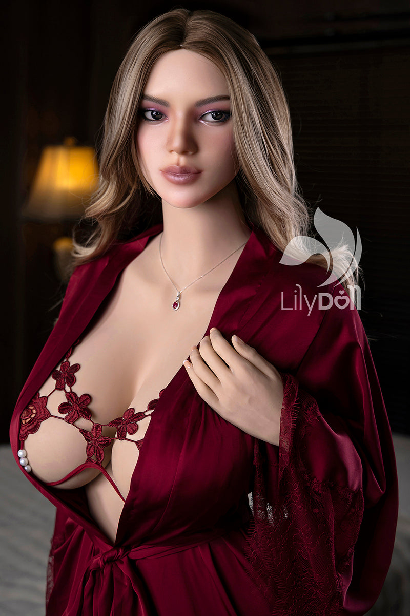 Sekso lėlė Vera-B (LilyDoll 157 cm K puodelis # LH036A-B silikonas + TPE)