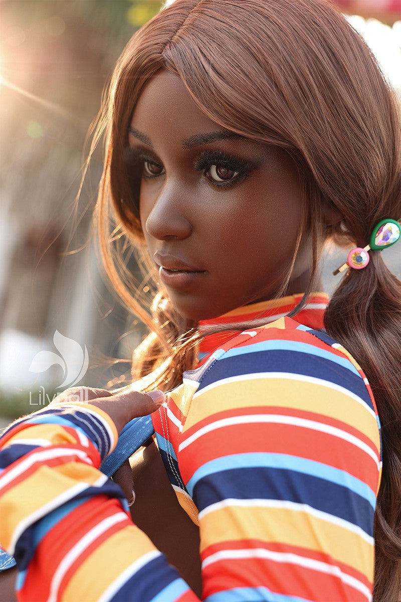 Ivy-B Sekso lėlė (LilyDoll 157 cm K puodelis #LH034A-B silikonas + TPE)