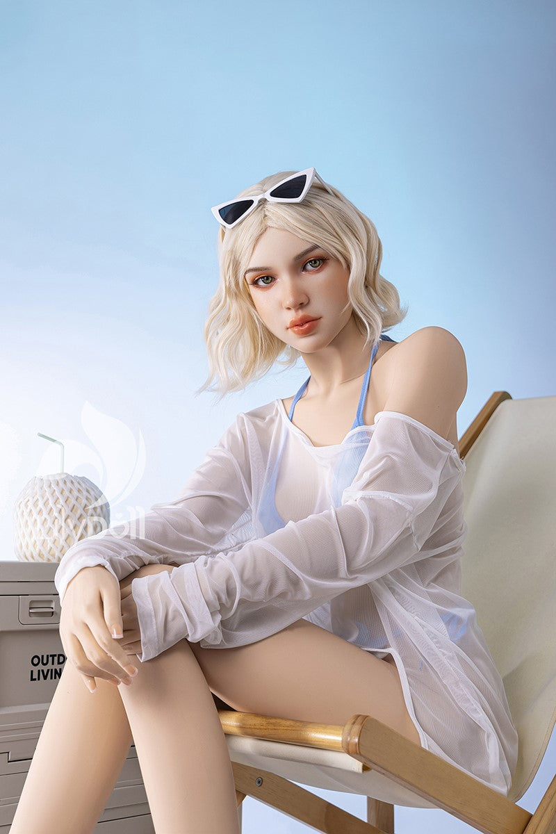 Ivy- Sekso lėlė (LilyDoll 166 cm C-puodelis #LH034A-A Silikonas+TPE)