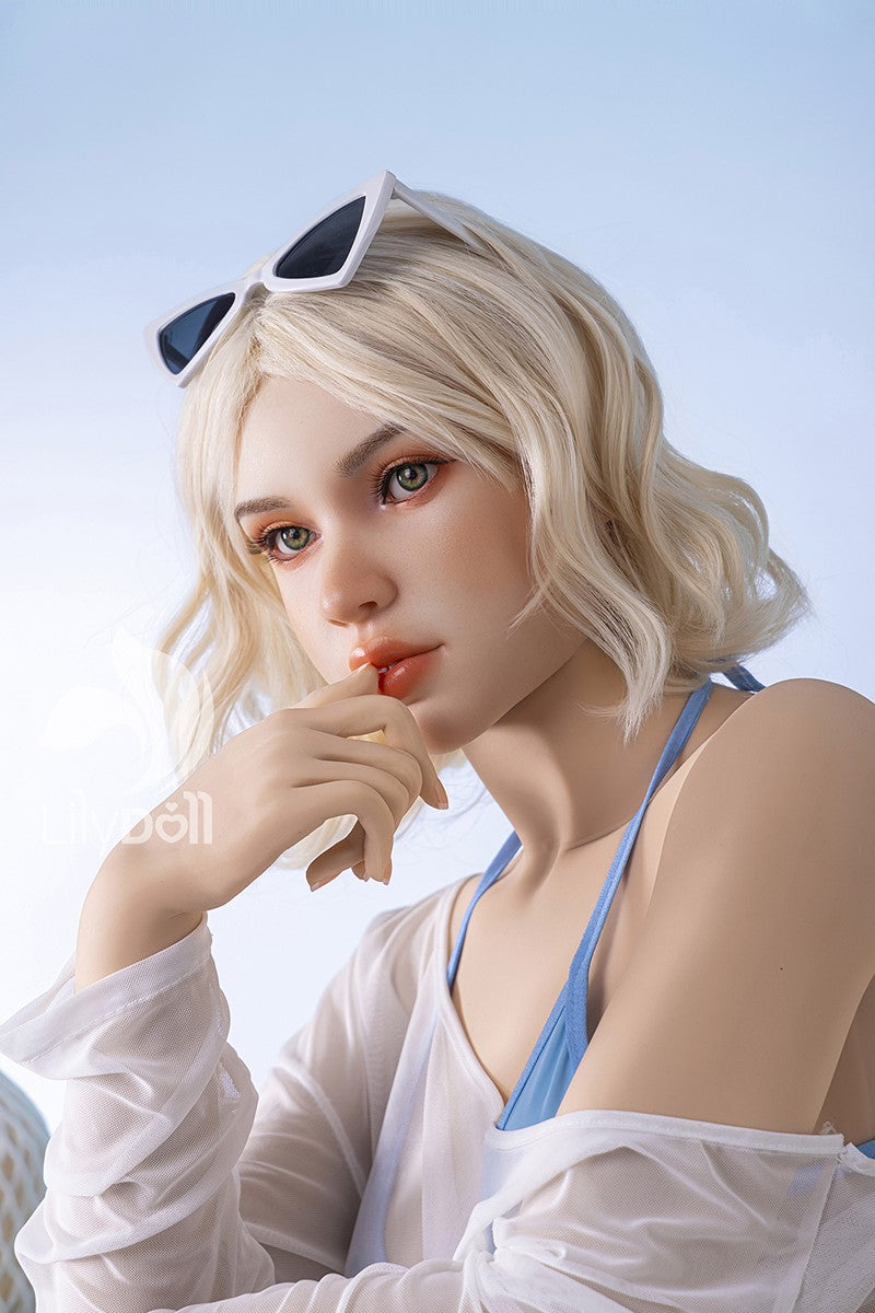 Ivy- Sekso lėlė (LilyDoll 166 cm C-puodelis #LH034A-A Silikonas+TPE)
