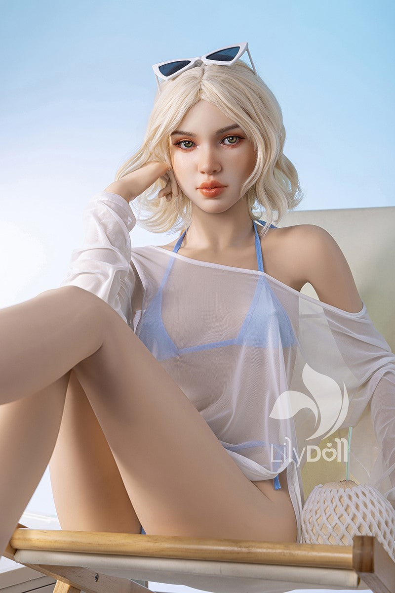 Ivy- Sekso lėlė (LilyDoll 166 cm C-puodelis #LH034A-A Silikonas+TPE)