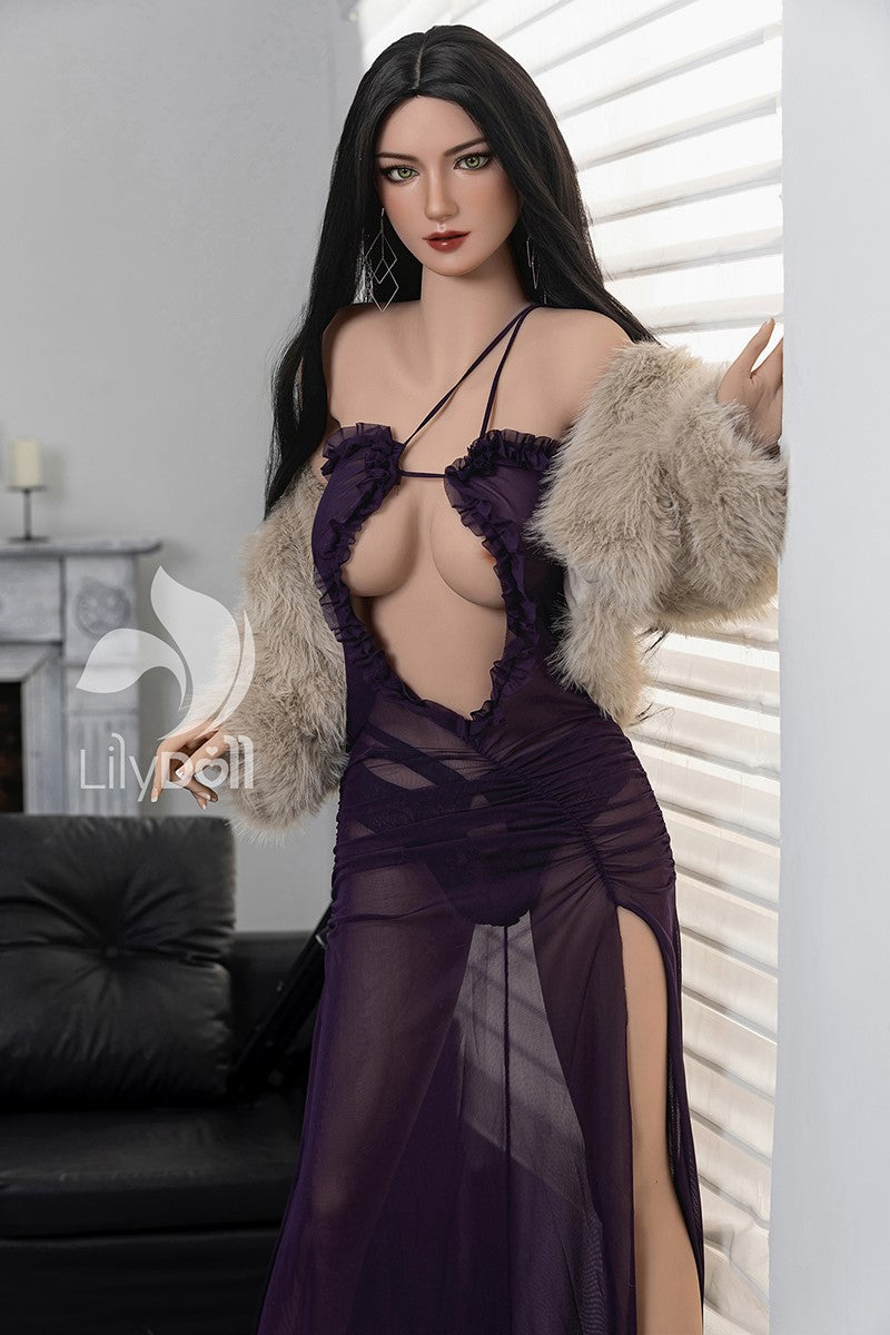 Selene-D Sex Doll (LilyDoll 158 cm D puodelis # LH033A-D TPE + silikonas)