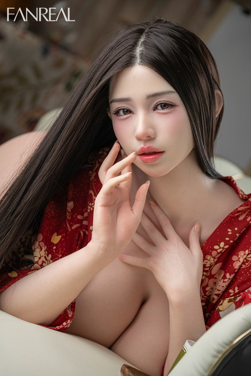 Nora Sex Doll (FanReal Doll 166 cm J puodelis, silikonas)