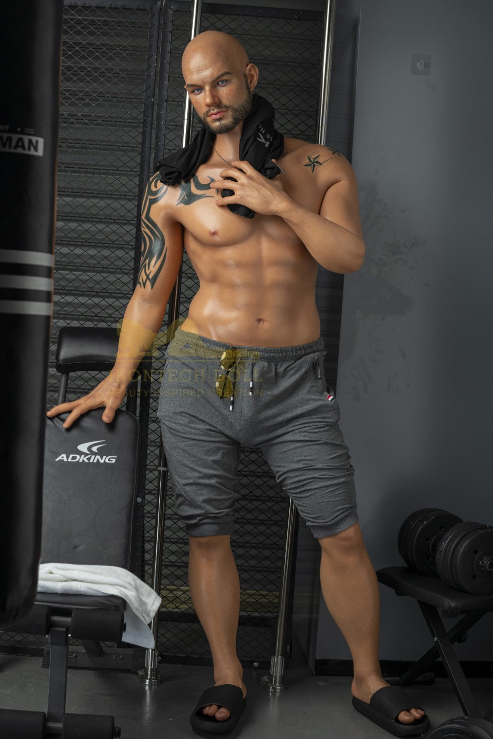 Cliff Jensen pornografijos žvaigždė sekso lėlė (Irontech Doll 190cm silikoninis)