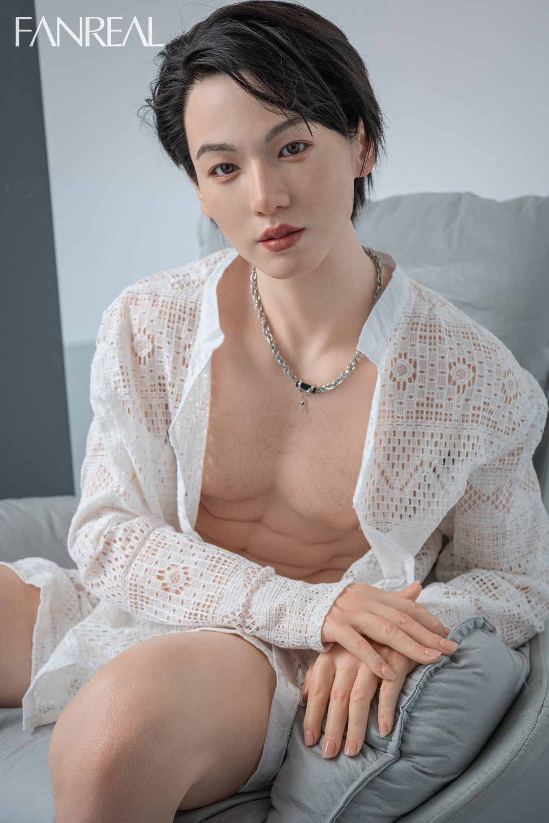 Kevin Male Sex Doll (FanReal Doll 173cm silikoninis)