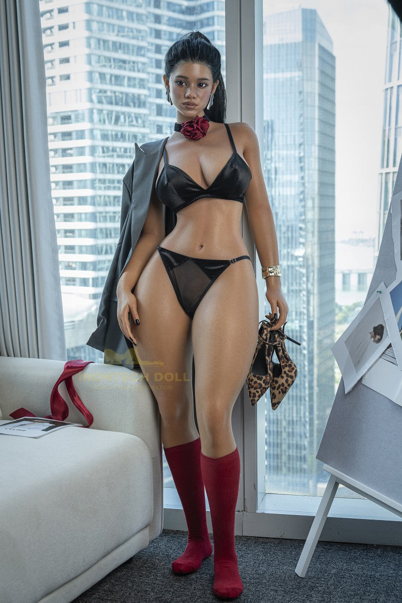 Tyra Sex Doll (Irontech Doll 164 cm E-puodelis S55 silikoninis)