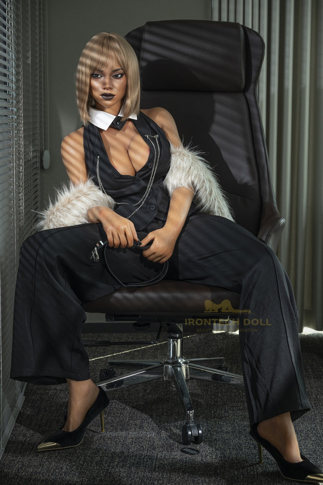 Tyra Sex Doll (Irontech Doll 164 cm E-puodelis S55 silikoninis)