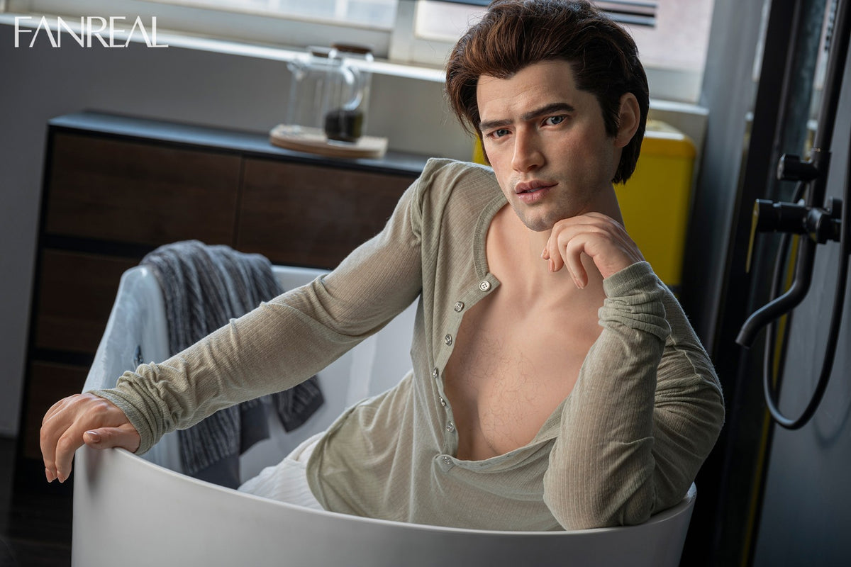 Carterio vyriška sekso lėlė (FanReal Doll 173cm silikoninis)