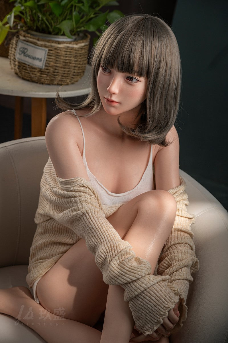 Sekso lėlė opalitinė (Jiusheng 150 cm B-Cup #109 silikoninė)