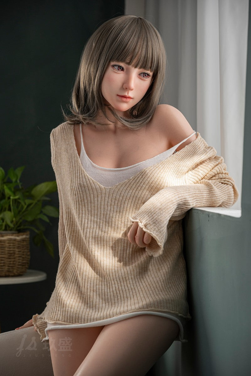 Sekso lėlė opalitinė (Jiusheng 150 cm B-Cup #109 silikoninė)