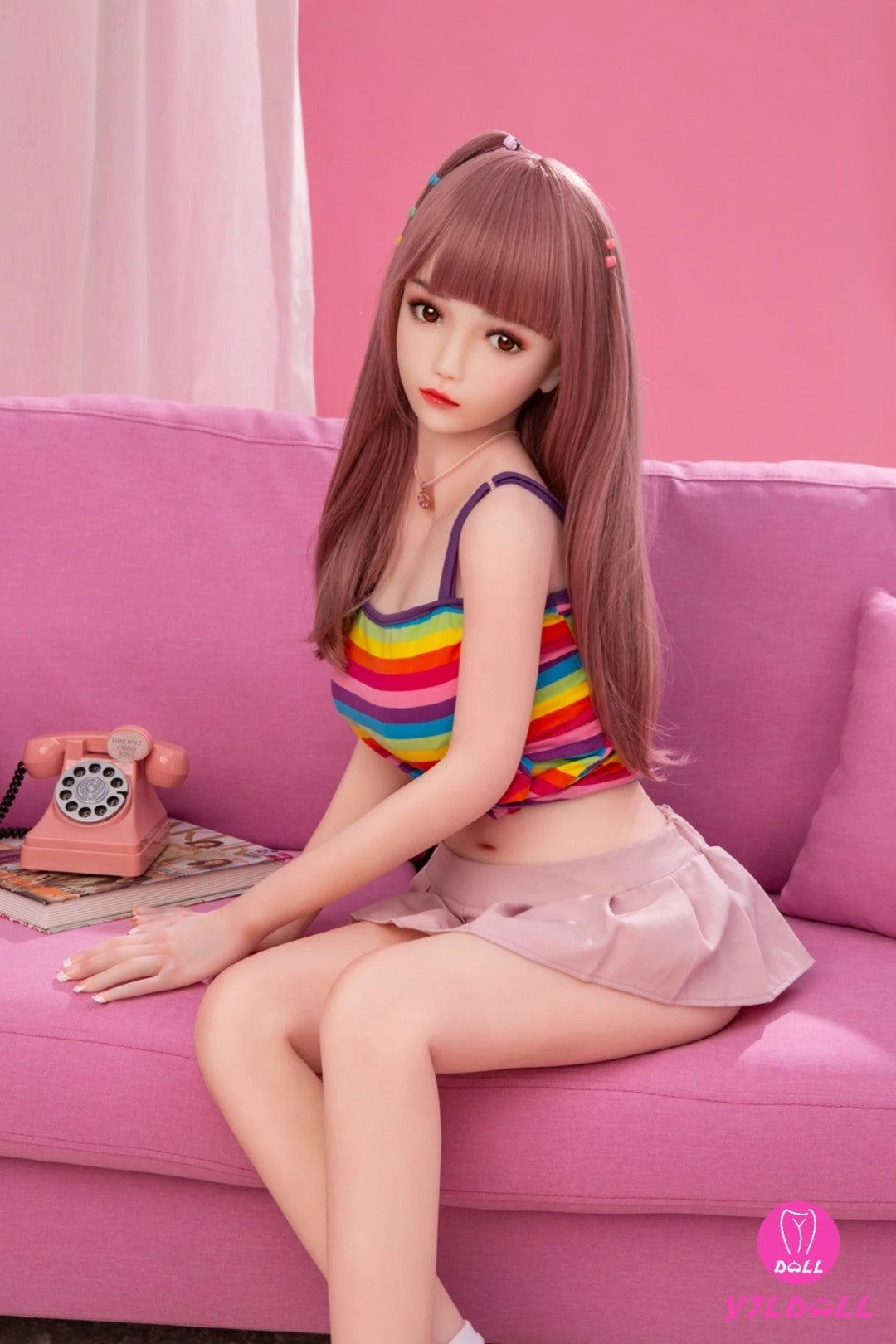 Sekso lėlė Berta (YJL Doll 148 cm C-Cup #175 TPE + silikonas)