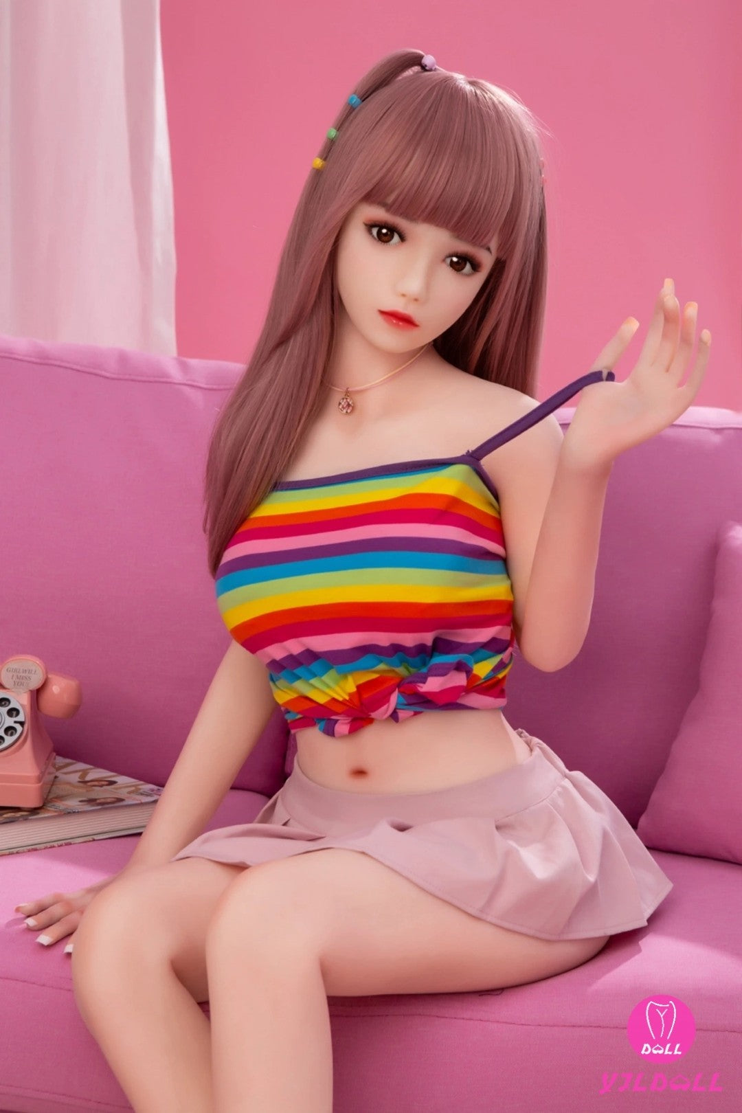 Sekso lėlė Berta (YJL Doll 148 cm C-Cup #175 TPE + silikonas)