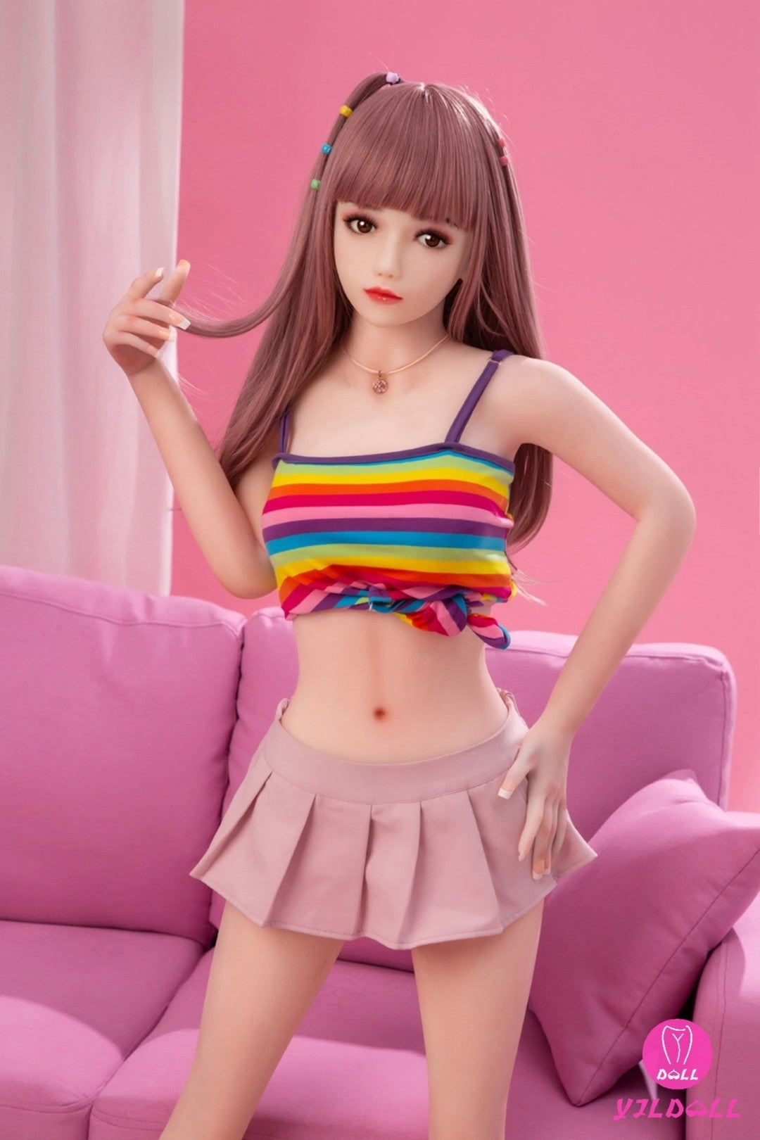 Sekso lėlė Berta (YJL Doll 148 cm C-Cup #175 TPE + silikonas)