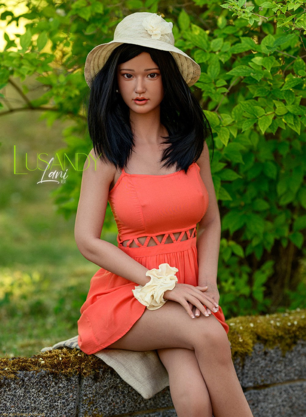 Lani Sex Doll (Lusandy Doll 161 cm D-puodelis silikoninis)