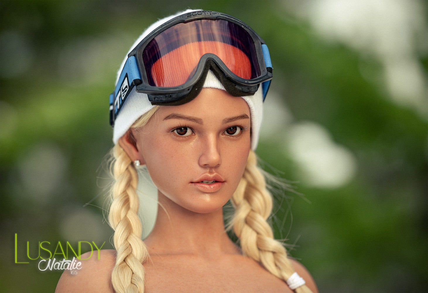 Natalie sekso lėlė (Lusandy Doll 165 cm D puodelio silikonas)