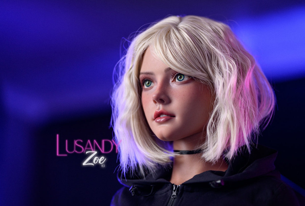 Zoe Sex Doll (Lusandy Doll 161 cm D-puodelis silikoninis)
