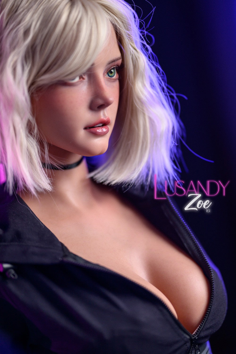 Zoe Sex Doll (Lusandy Doll 161 cm D-puodelis silikoninis)