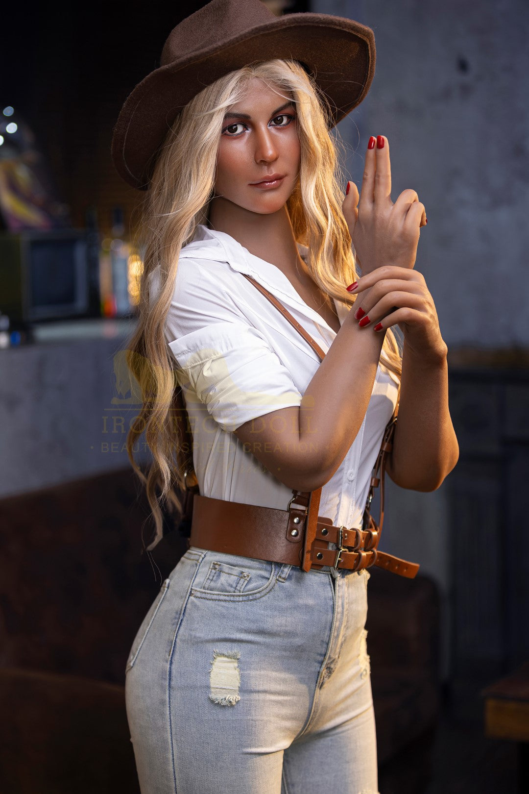 Veronica Sex Doll (Irontech Doll 162 cm A-Cup S50 TPE + silikonas)
