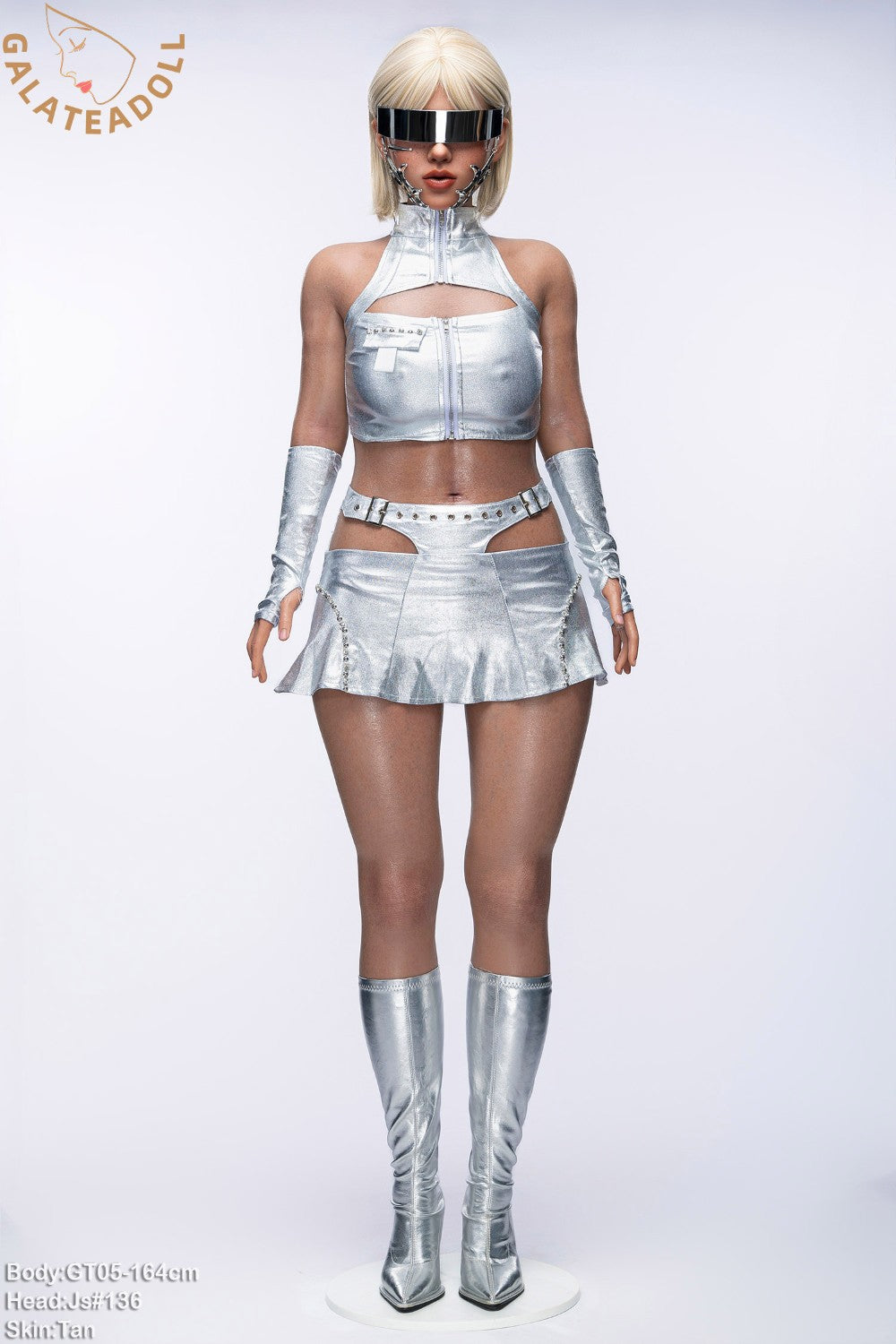 Aliaskos sekso lėlė (Galatea Doll 164 cm B-Cup #136 silikonas)