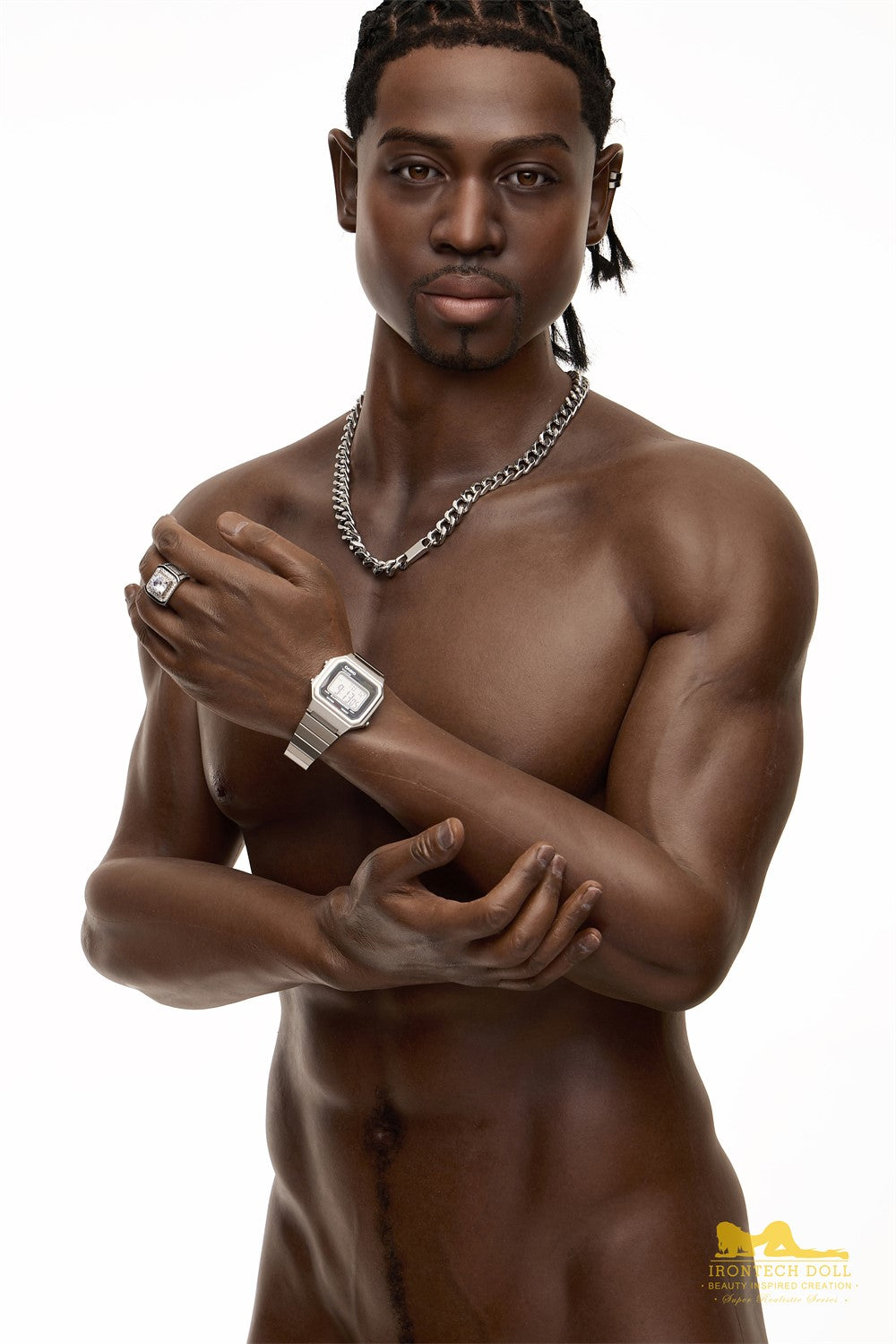 James Male Sex Doll (Irontech Doll 176 cm M8 silikoninis)