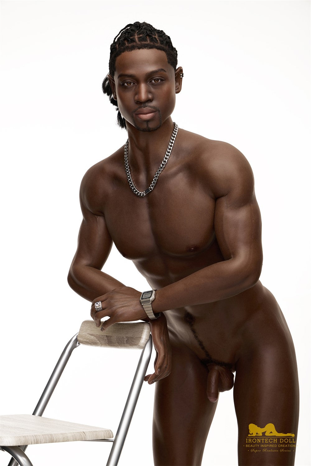 James Male Sex Doll (Irontech Doll 176 cm M8 silikoninis)