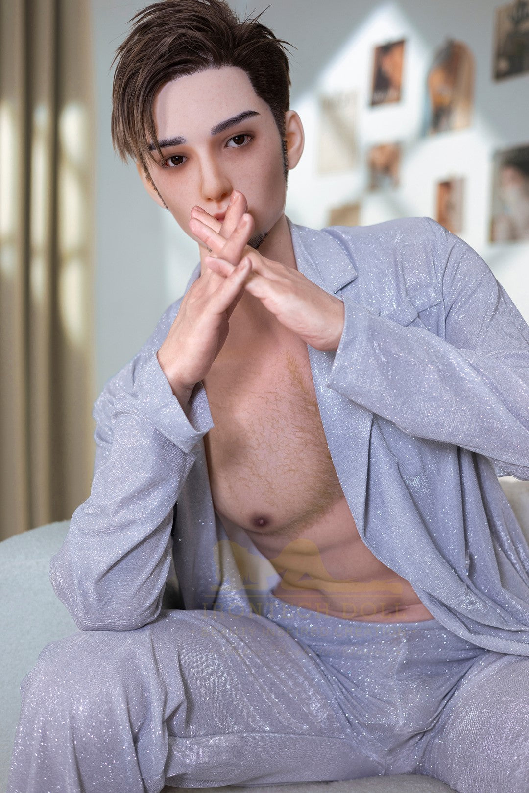 John Male Sex Doll (Irontech Doll 170 cm M10 silikonas)