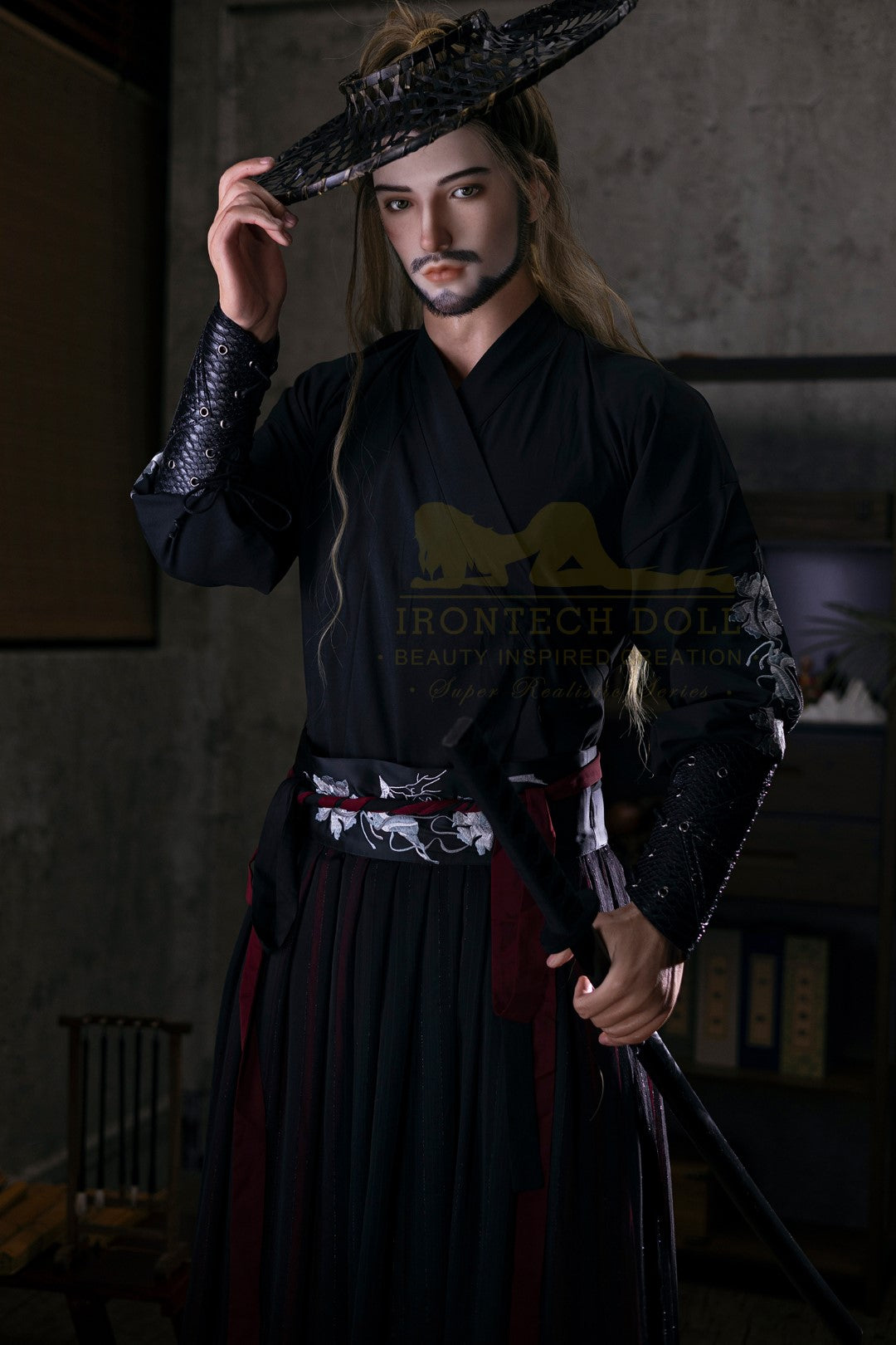 John Male Sex Doll (Irontech Doll 176 cm M10 silikonas)