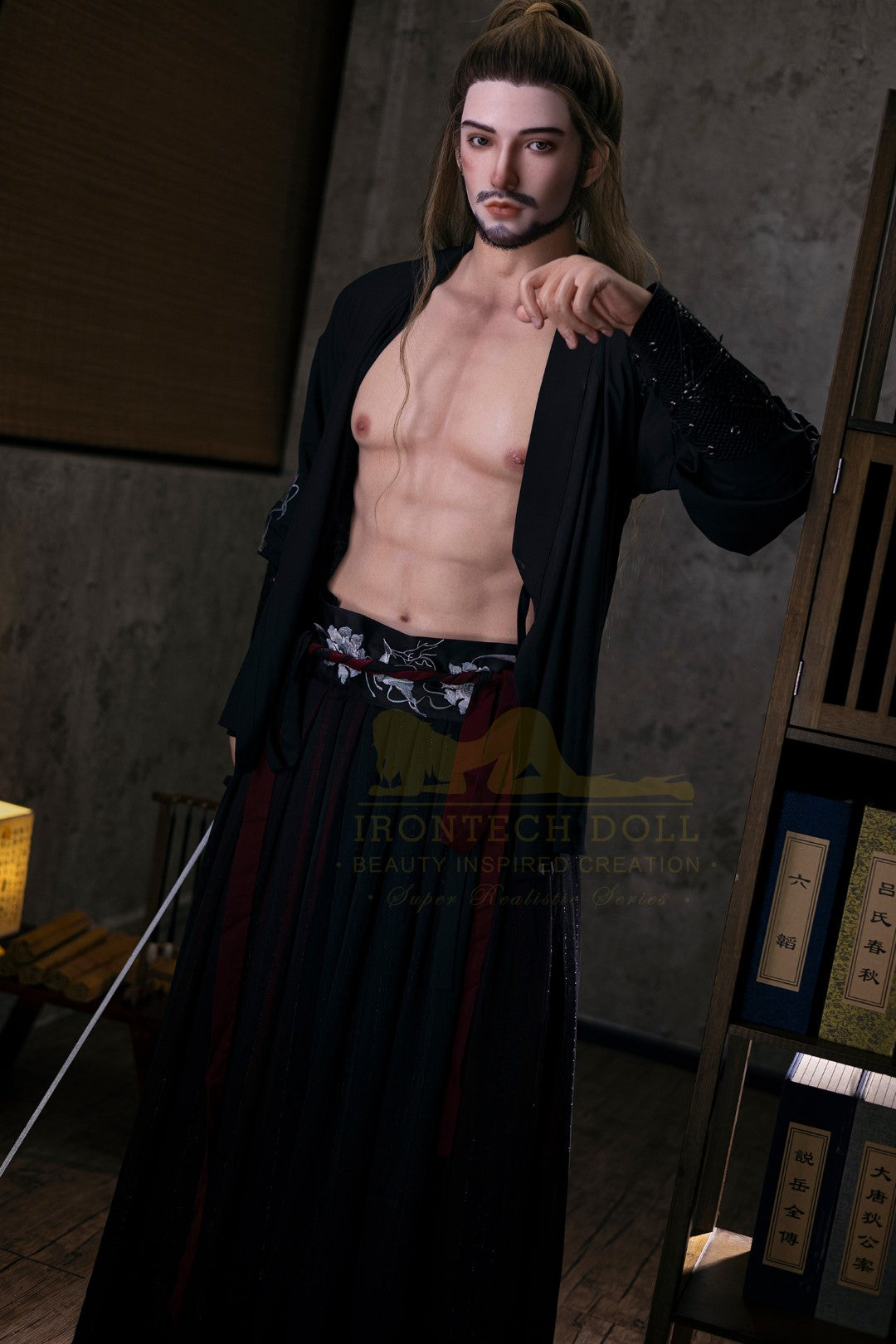 John Male Sex Doll (Irontech Doll 176 cm M10 silikonas)