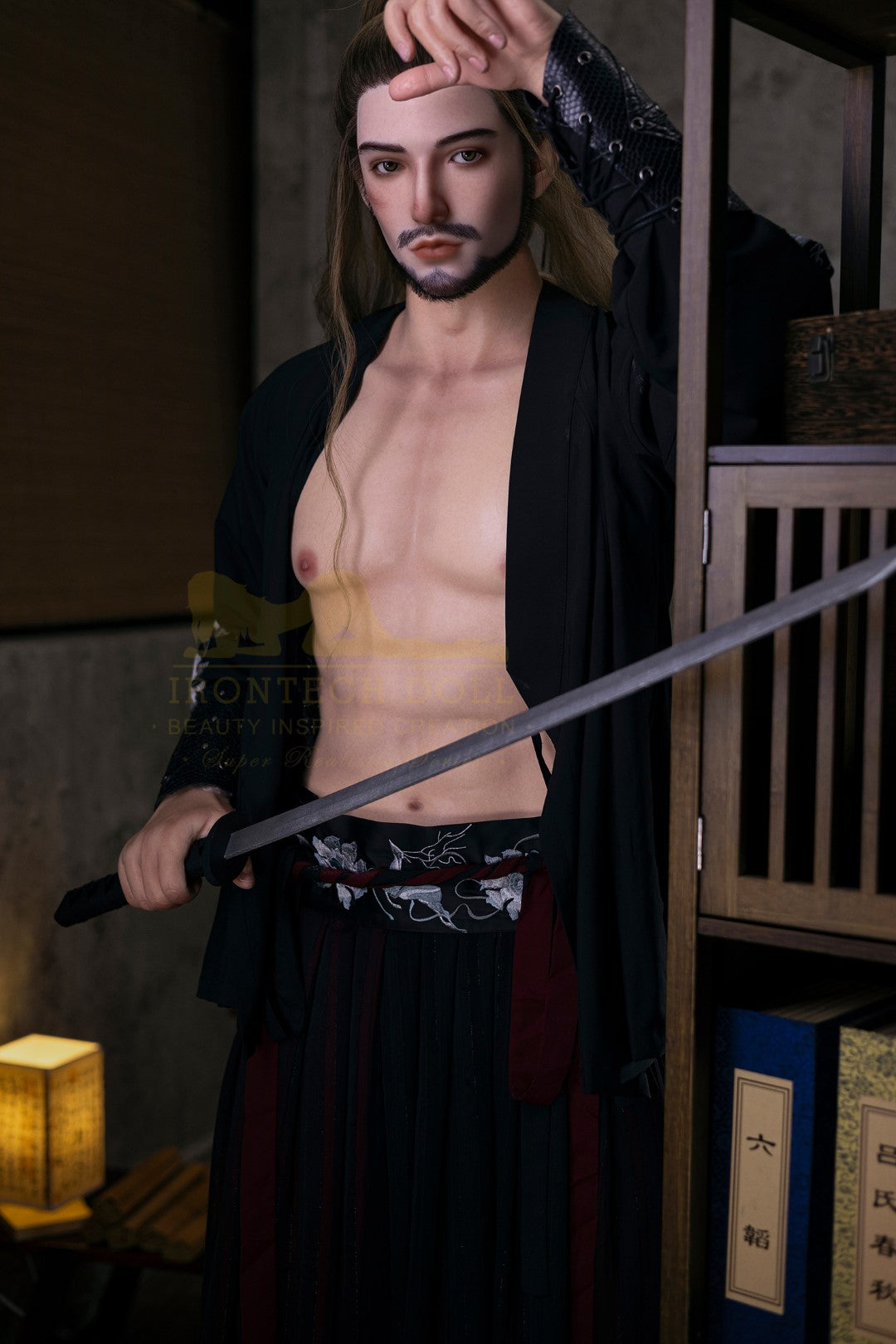 John Male Sex Doll (Irontech Doll 176 cm M10 silikonas)