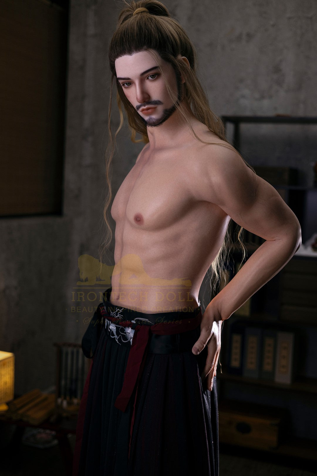 John Male Sex Doll (Irontech Doll 176 cm M10 silikonas)