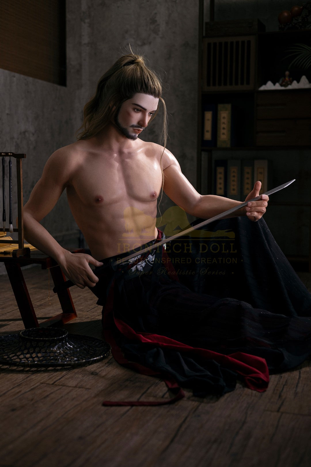 John Male Sex Doll (Irontech Doll 176 cm M10 silikonas)