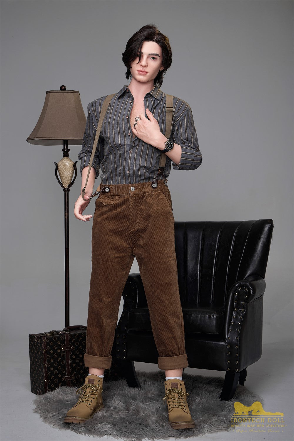 Lucas Male Sex Doll (Irontech Doll 170 cm M9 silikonas)
