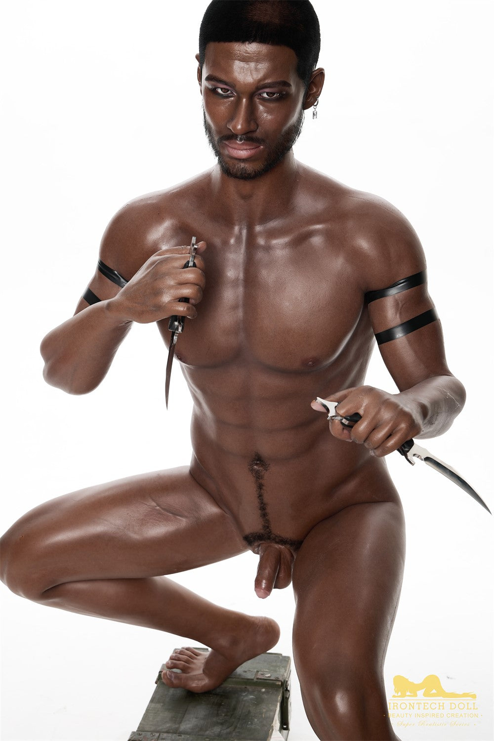 Bilas vyriškas sekso lėlė (Irontech Doll 176 cm M7 silikoninis)