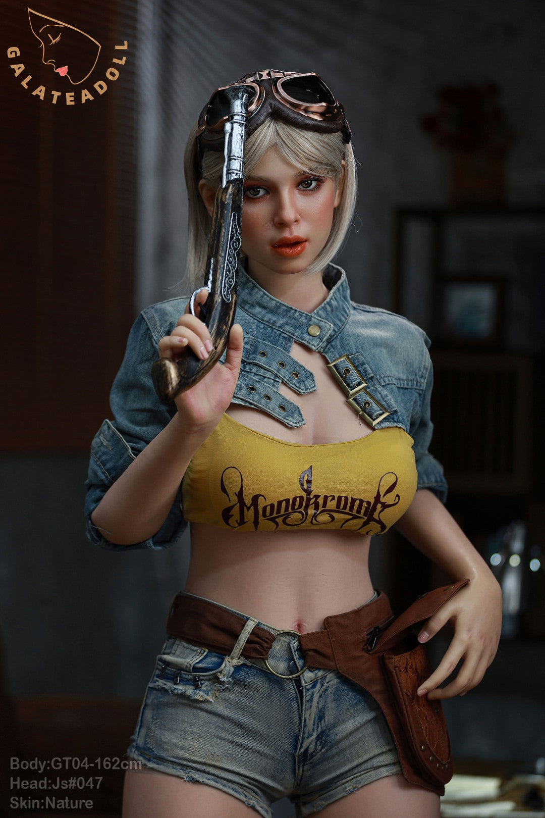 Emma Sex Doll (Galatea Doll 162 cm C-Cup #047 silikonas)