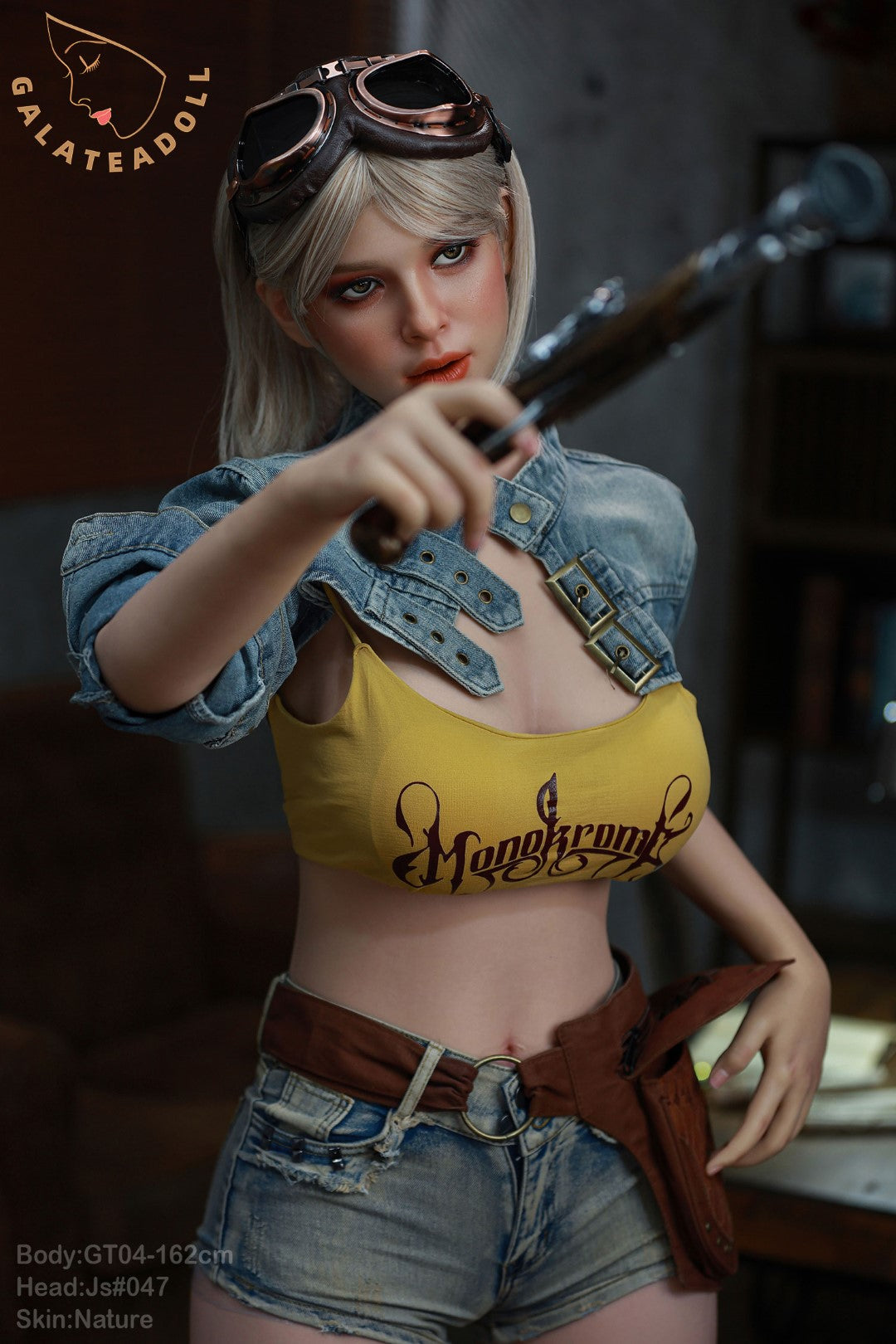Emma Sex Doll (Galatea Doll 162 cm C-Cup #047 silikonas)